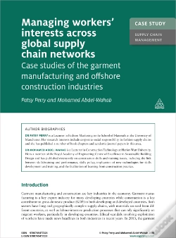 Capa do artigo Case Study: Managing Workers' Interests Across Global Supply Chains Networks