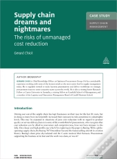 Case Study: Supply Chain Dreams And Nightmares