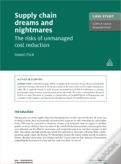 Capa do artigo Case Study: Supply Chain Dreams And Nightmares
