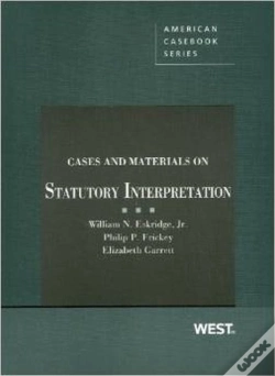 Capa do artigo Cases And Materials On Statutory Interpretation