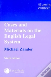Cases And Materials On The English Legal System