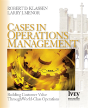 Cases In Operations Management - Preview