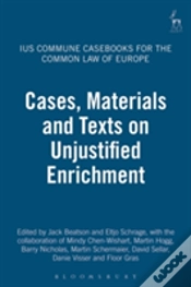 Capa do artigo Cases, Materials And Texts On Unjustified Enrichment