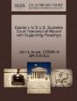 Cashio V. U S U.S. Supreme Court Transcript Of Record With Supporting Pleadings - Preview