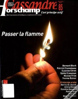Capa do artigo Cassandre / Horschamp N 85 - Passer La Flamme