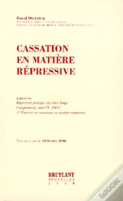Capa do artigo Cassation En Matière Répressive