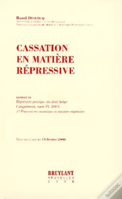 Capa do artigo Cassation En Matière Répressive
