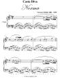 Casta Diva Norma Elementary Piano Sheet Music - Preview