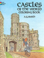 Castles Of The World Colouring Book - Preview