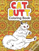 Cat Butt Coloring Book