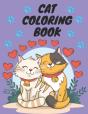 Cat Coloring Book - Preview