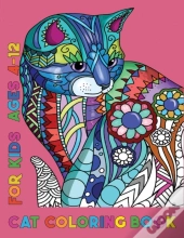 Cat Coloring Book For Kids Ages 4-12