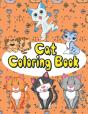 Cat Coloring Book - Preview