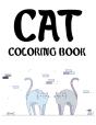 Cat Coloring Book - Preview