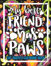 Cat Quotes Coloring Book