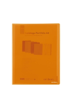 Capa do artigo Catálogo Portfólio A4 Ambar Polipro 40 Páginas