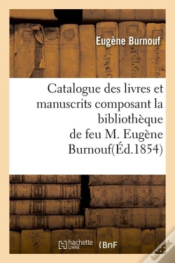 Capa do artigo Catalogue De M Eugene Burnouf Edition 1854