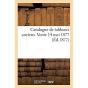 Catalogue De Tableaux Anciens. Vente 14 Mai 1877 - Preview