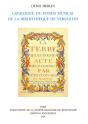 Catalogue Du Fond Musical De La Bibliothèque De Versailles - Preview