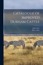Catalogue Of Improved Durham Cattle - Preview