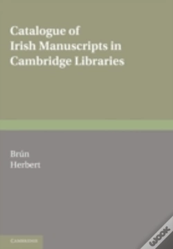 Capa do artigo Catalogue Of Irish Manuscripts In Cambridge Libraries