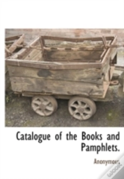 Capa do artigo Catalogue Of The Books And Pamphlets.