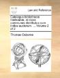 Catalogus Bibliothecæ Harleianæ, In Loco - Preview