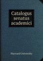 Catalogus Senatus Academici - Preview