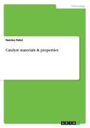 Catalyst Materials & Properties