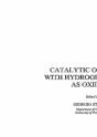 Catalytic Oxidations With Hydrogen Peroxide As Oxidant - Preview