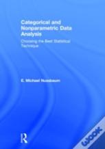 Categorical And Nonparametric Data Analysis