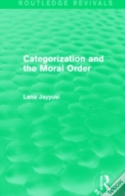 Capa do artigo Categorization And The Moral Order (Routledge Revivals)