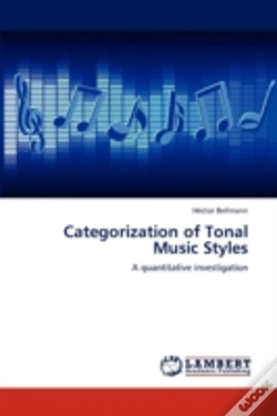 Capa do artigo Categorization Of Tonal Music Styles