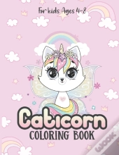 Caticorn Coloring Books For Kids