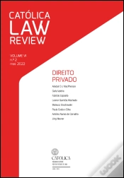 Capa do artigo Católica Law Review N.º 2