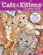Cats And Kittens Coloring Book - Preview