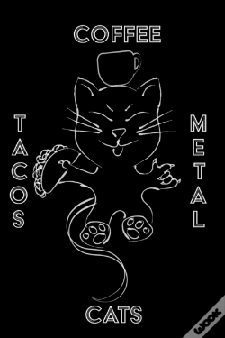 Capa do artigo Cats Coffee Tacos Metal - Blank Sketchbo
