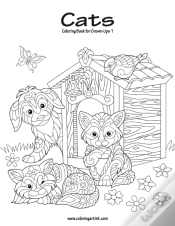 Capa do artigo Cats Coloring Book For Grown-Ups 1