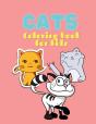 Cats Coloring Book - Preview