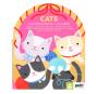 Cats Coloring Book + Stickers - Preview