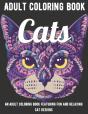 Cats Coloring Book - Preview