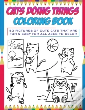 Capa do artigo Cats Doing Things Coloring Book