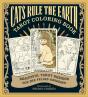 Cats Rule The Earth Tarot Coloring Book - Preview