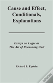 Capa do artigo Cause And Effect, Conditionals, Explanations