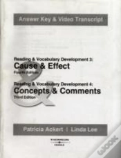 Capa do artigo Cause & Effect/Concepts & Comments: Answer Key And Video Transcripts