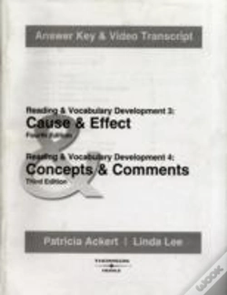 Capa do artigo Cause & Effect/Concepts & Comments: Answer Key And Video Transcripts