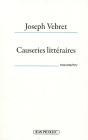 Causeries Litteraires - Preview