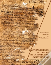 Capa do artigo Cautionnements Bilingues De La Sorbonne : P.Caution 1-231