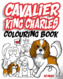 Capa do artigo Cavalier King Charles Colouring Book