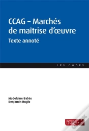 Capa do artigo Ccag : Marchés De Maîtrise D